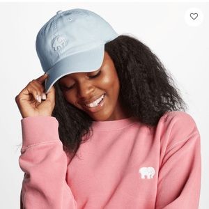 Ivory Ella Baby Blue Baseball Cap
